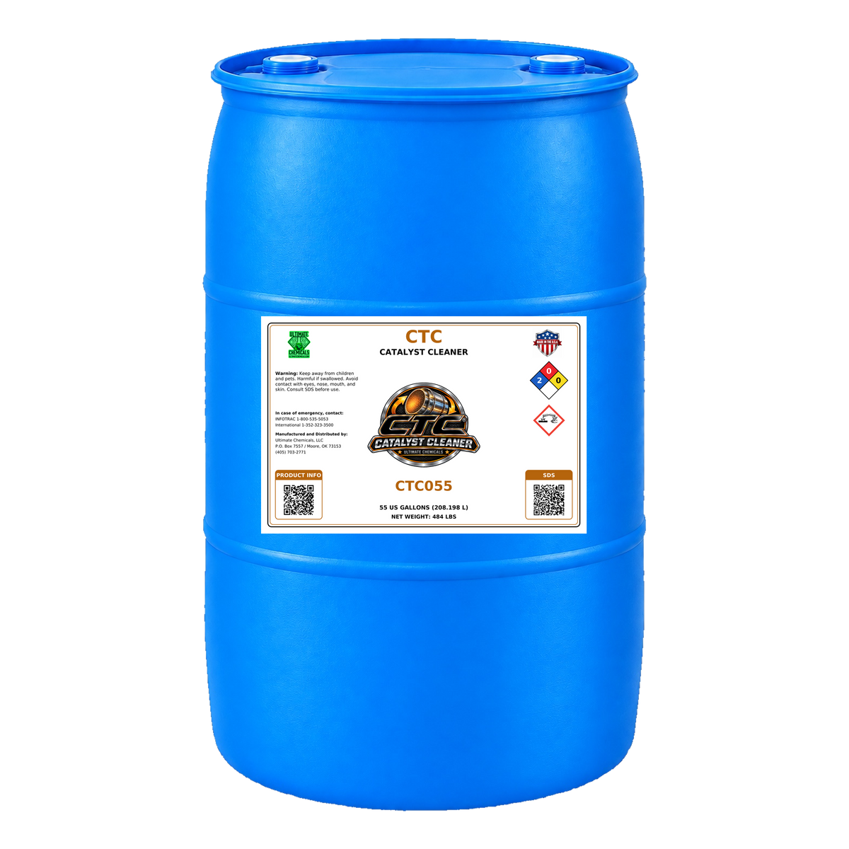 CTC - Catalyst Cleaner, 55 Gallon Drum, CTC055