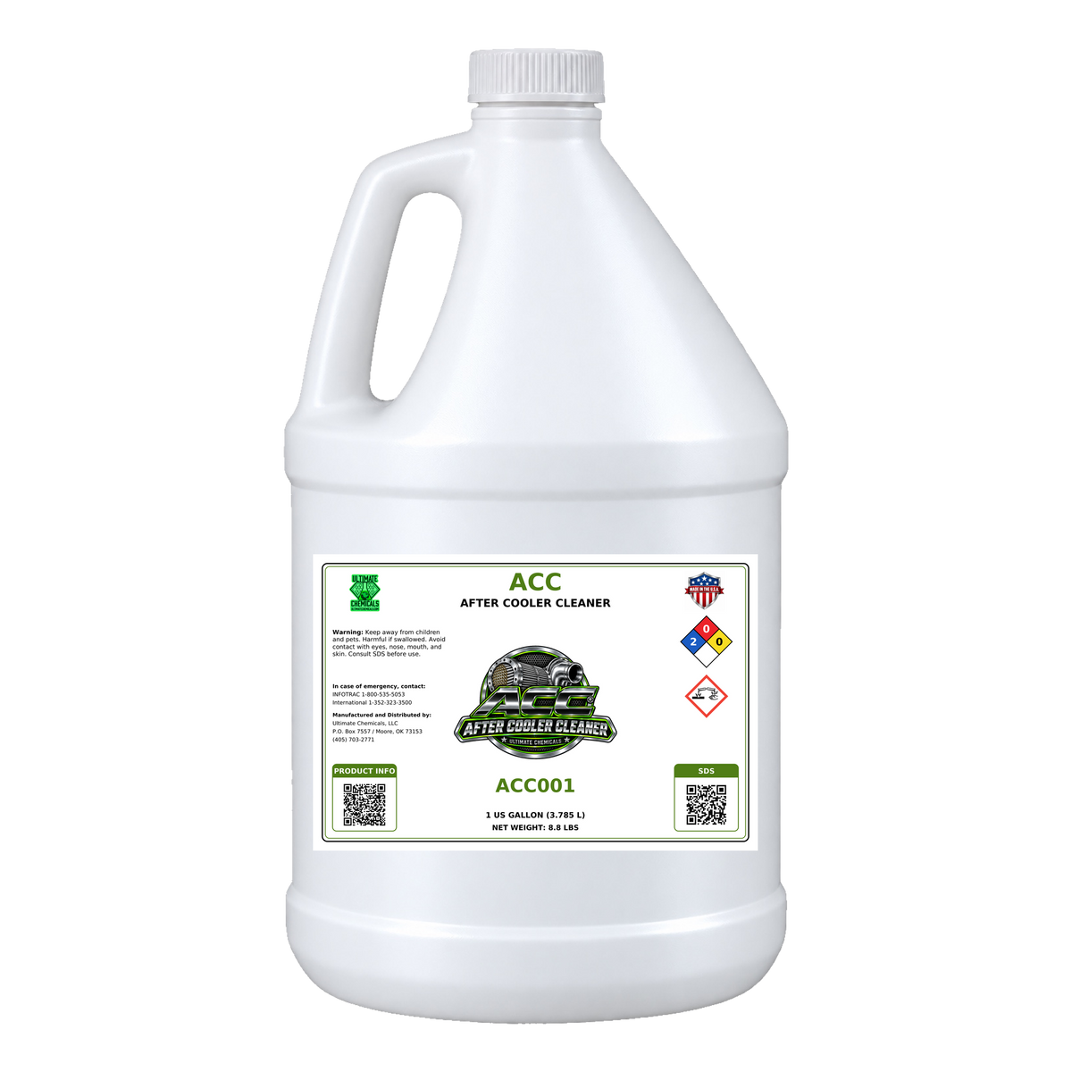 ACC - After Cooler Cleaner, 1 Gallon Jug, ACC001