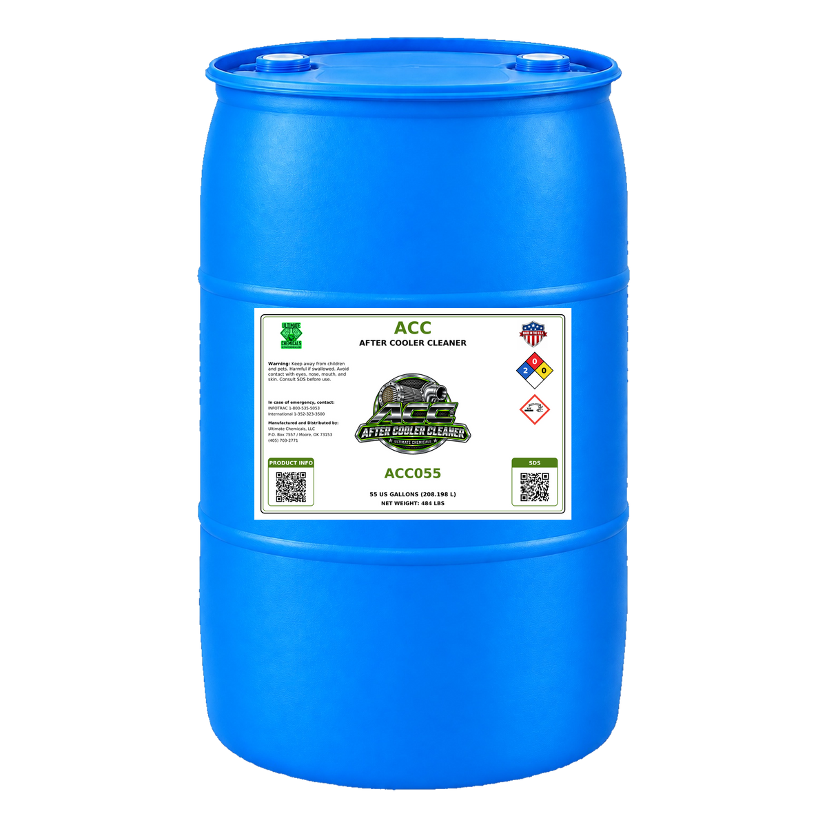 ACC - After Cooler Cleaner, 55 Gallon Drum, ACC055
