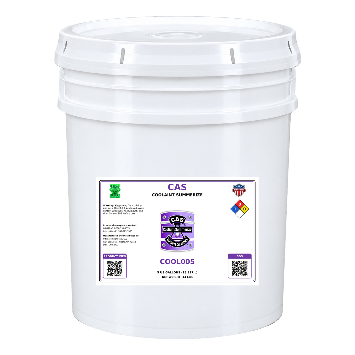 CAS - CoolAint Summerize, 5 Gallon Bucket, COOL005