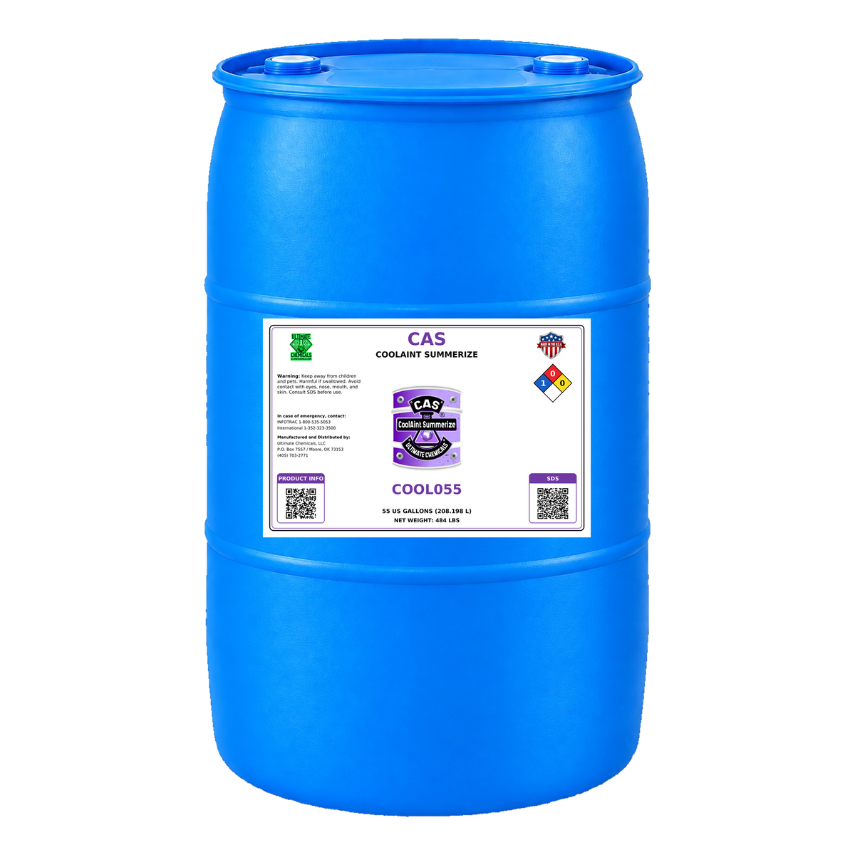 CAS - CoolAint Summerize, 55 Gallon Drum, COOL055