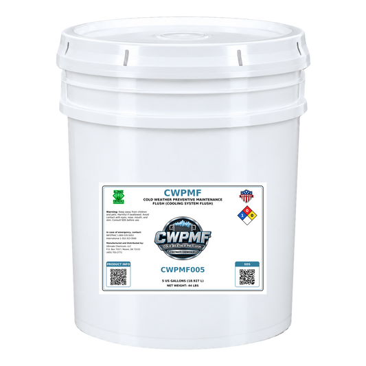 CWPMF - Cold Weather Preventive Maintenance Flush (Cooling System Flush), 5 Gallon Bucket, CWPMF005