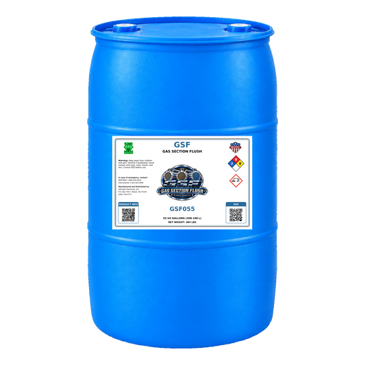 GSF - Gas Section Flush, 55 Gallon Drum, GSF055