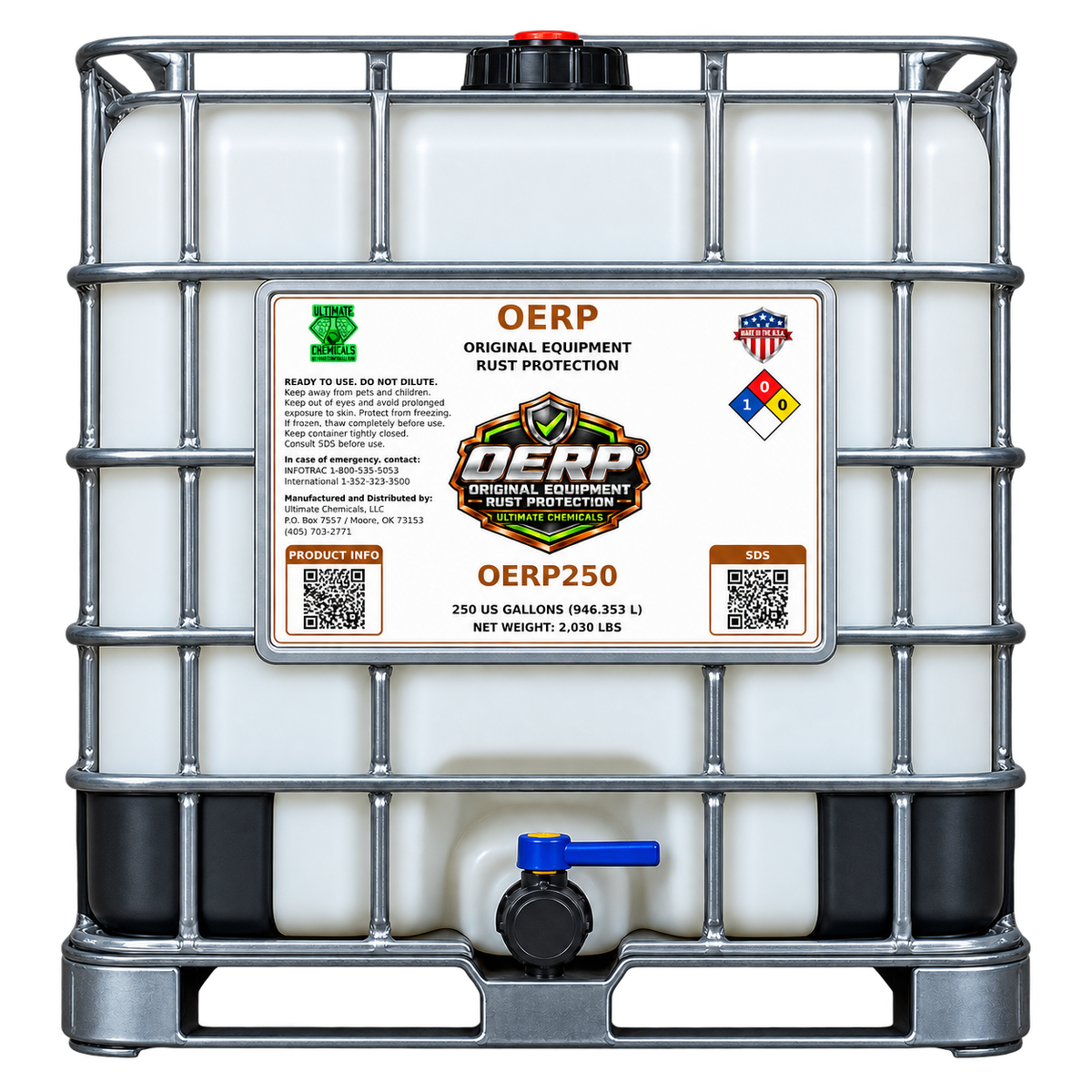OERP Original Equipment Rust Protection, 250 Gallon Tote, OERP250