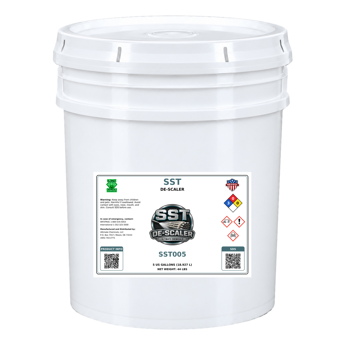 SST - De-Scaler, 5 Gallon Bucket, SST005