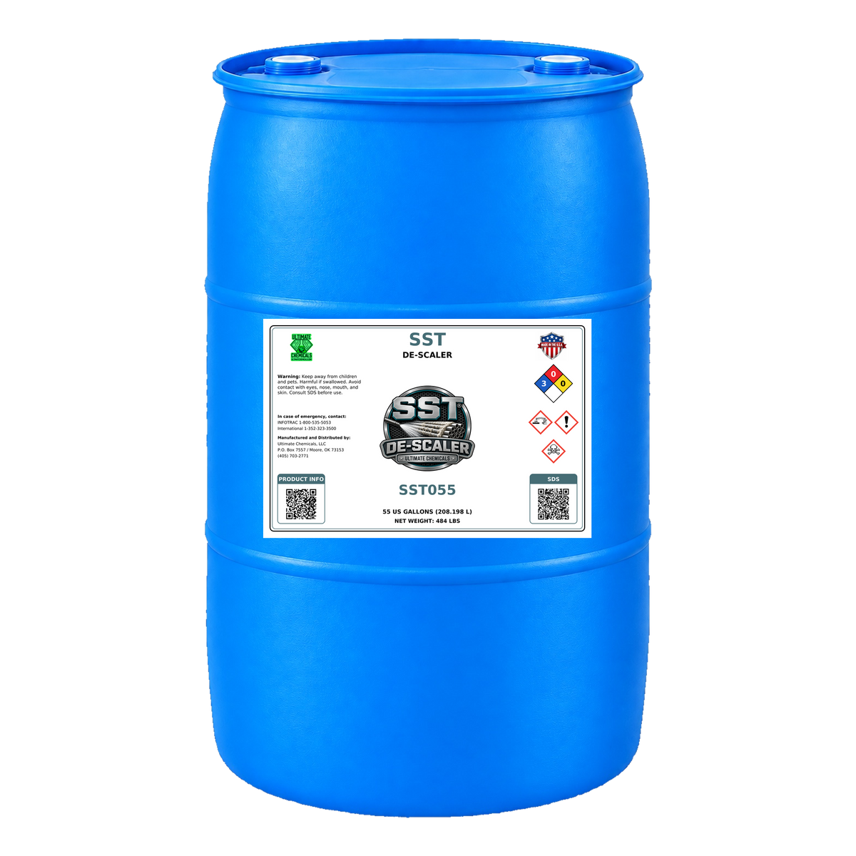 SST - De-Scaler, 55 Gallon Drum, SST055