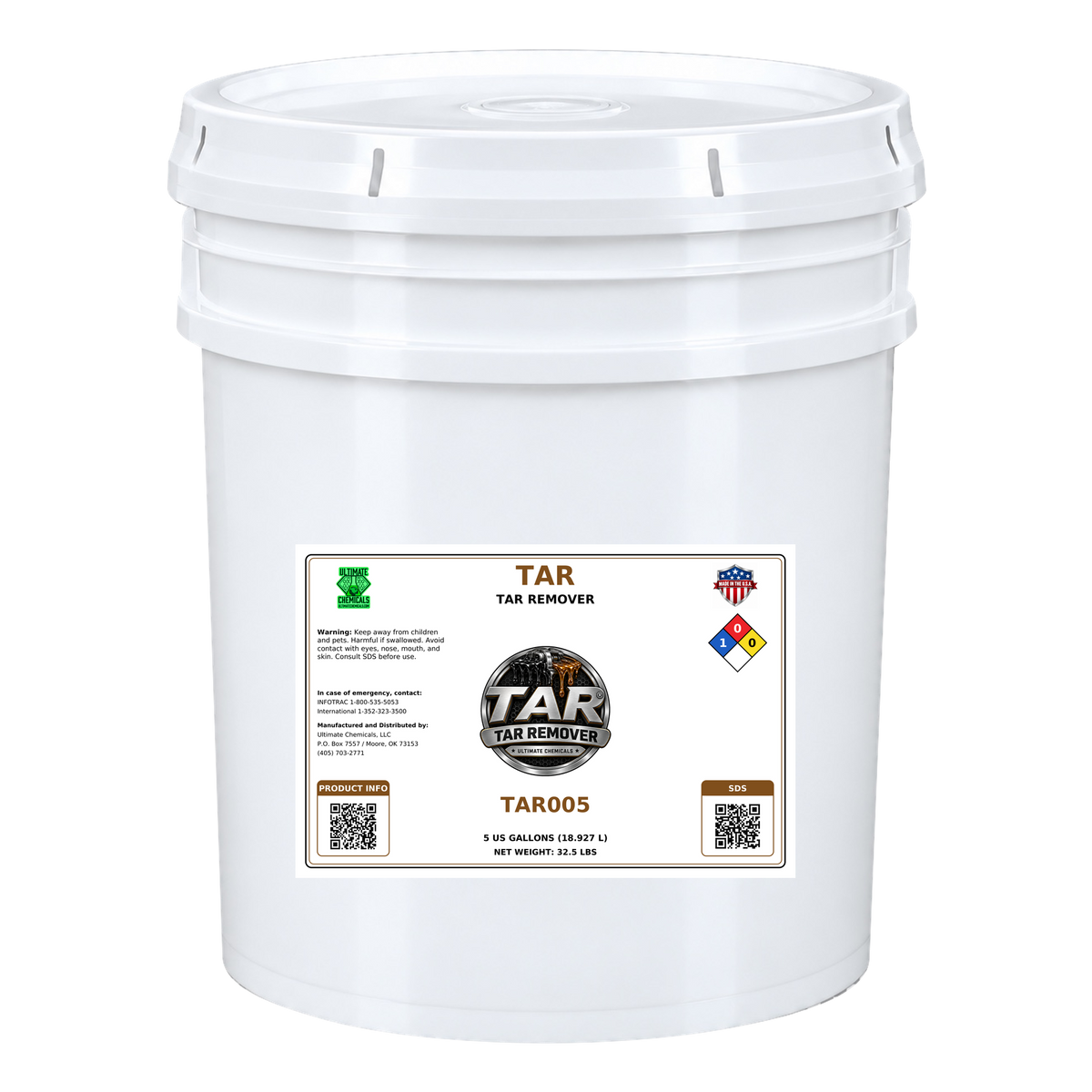 TAR - Tar Remover, 5 Gallon Bucket, TAR005