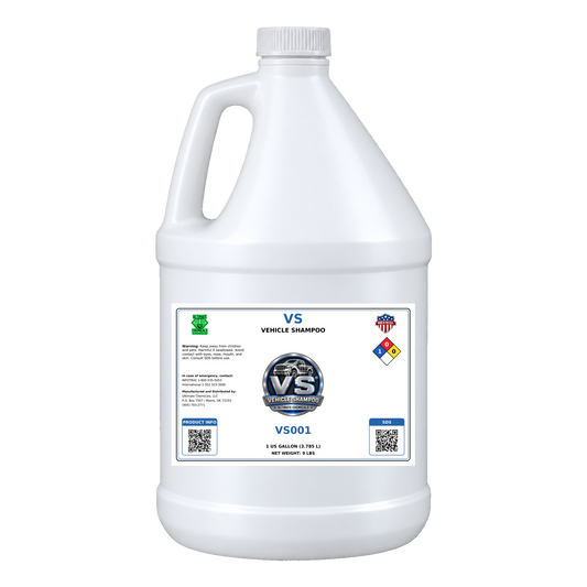 VS - Vehicle Shampoo, 1 Gallon Jug, VS001