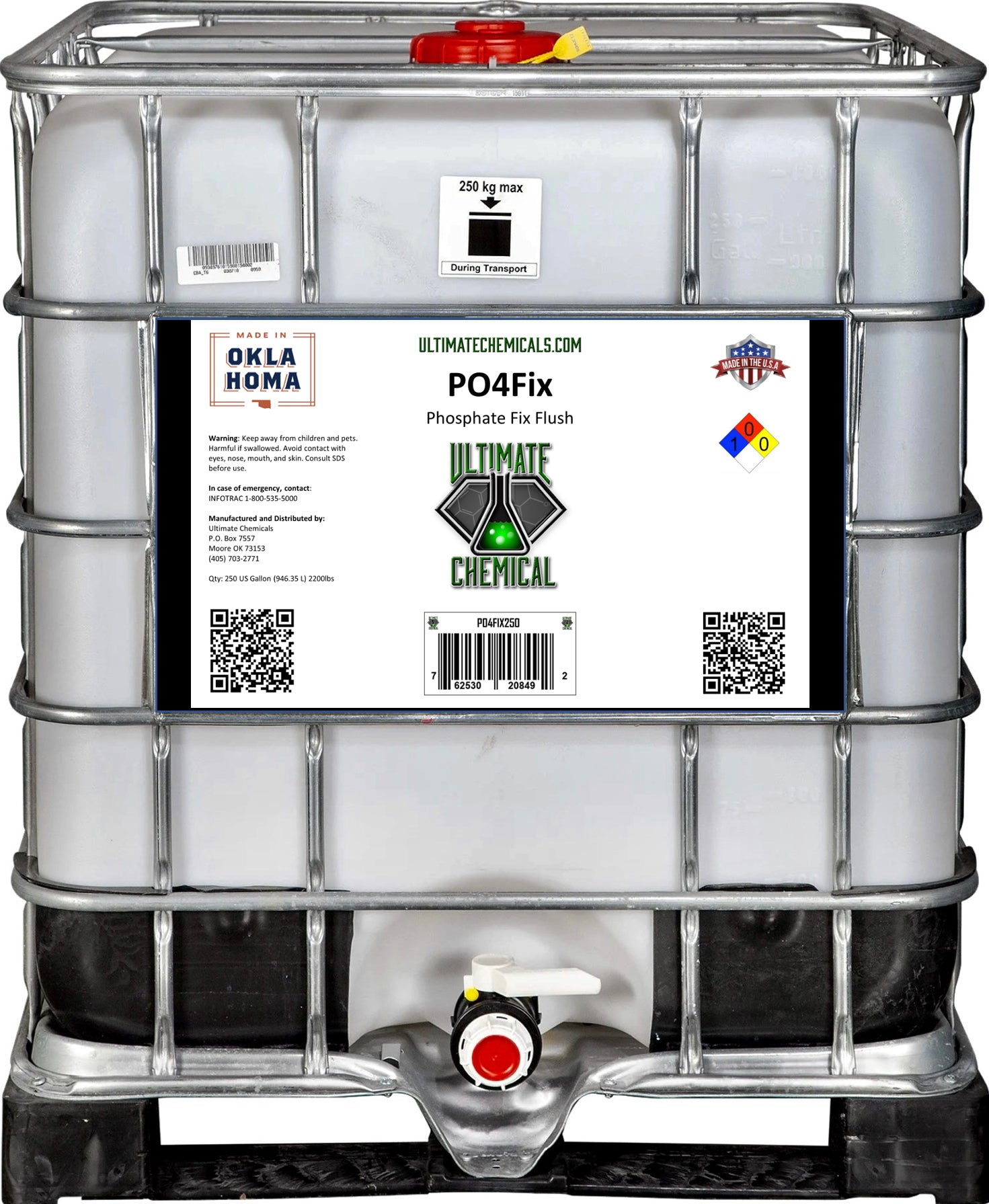 PO4FIX - Phosphate Fix (Cooling System Flush) – Ultimate Chemicals