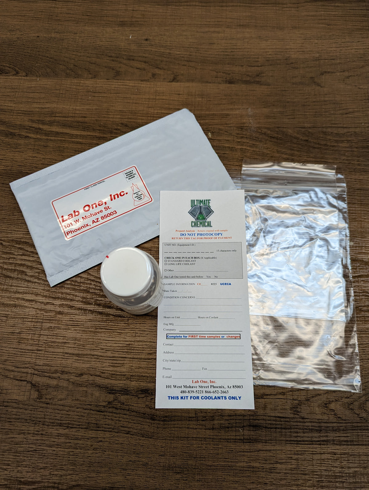 ECA - Enhanced Coolant Analysis - By Lab One Inc