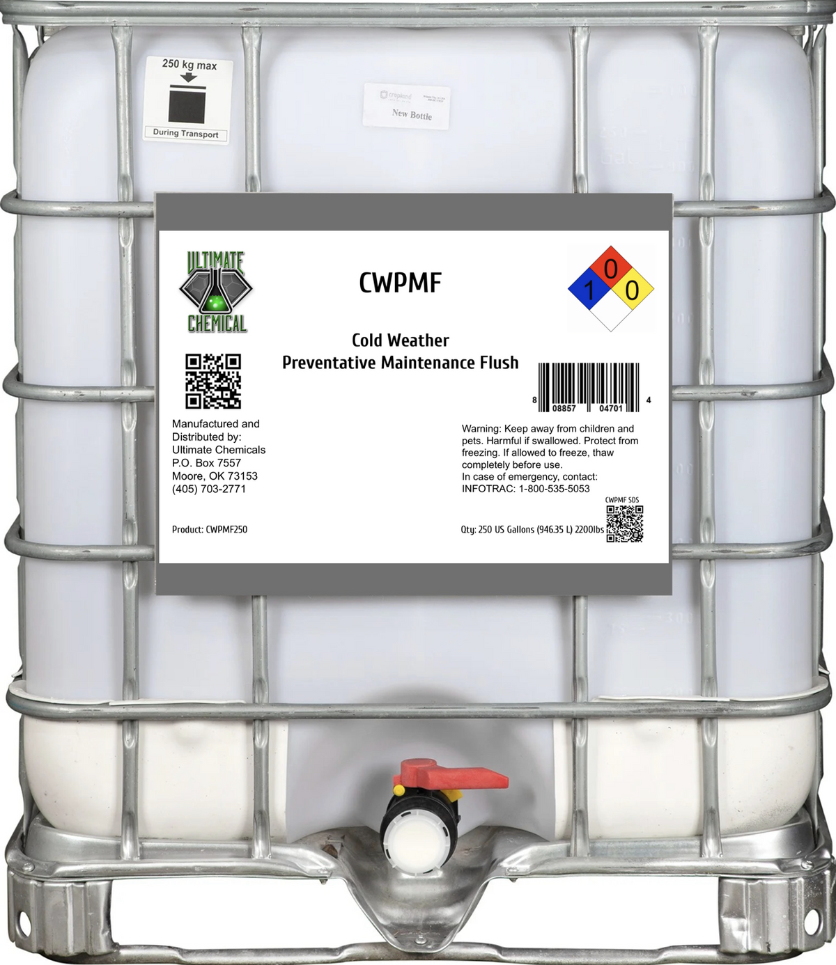 CWPMF - Cold Weather Preventive Maintenance Flush (Cooling System Flush)