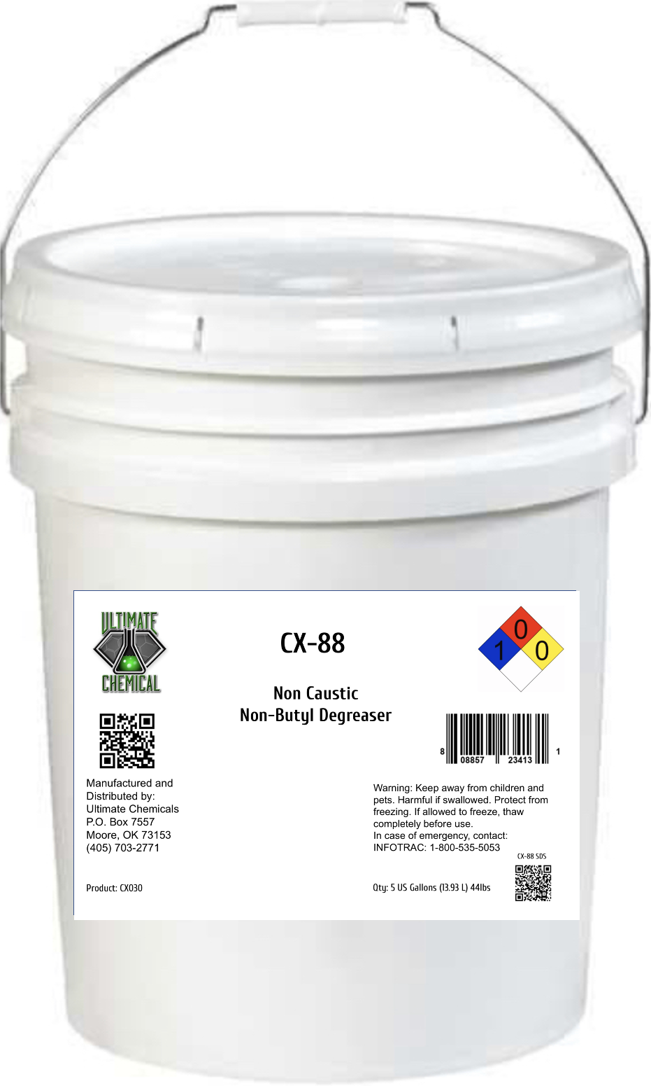 CX-88 - Non Caustic Non-Butyl Degreaser