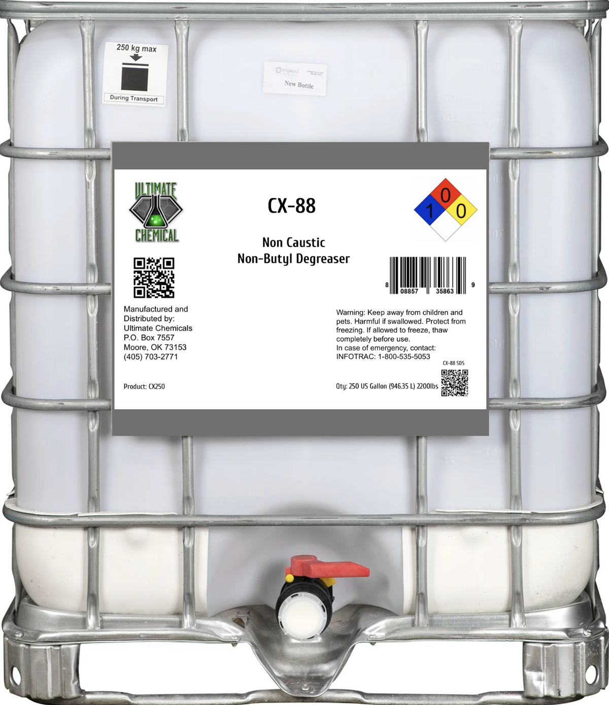 CX-88 - Non Caustic Non-Butyl Degreaser