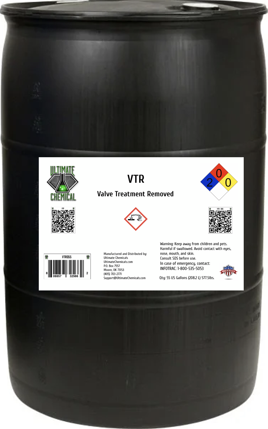 VTR - Valve Treatment Removed